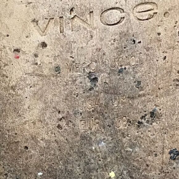 Vince Brown Forster Leather Watersnake Ankle-Wrap Sandals - Picture 8 of 9